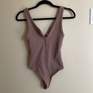 Abercrombie Button Up Bodysuit